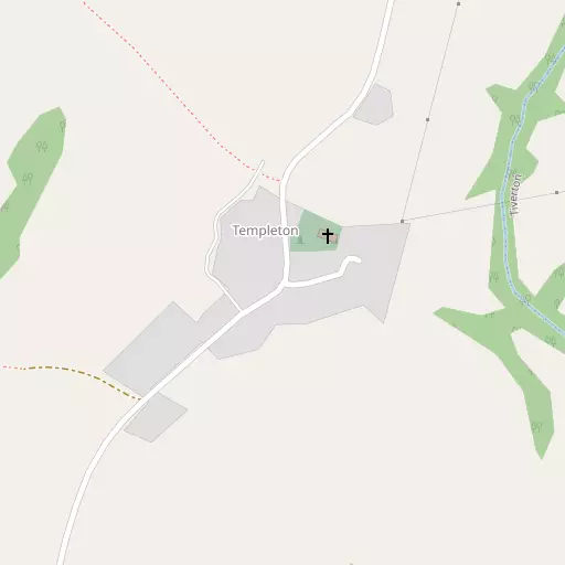 Map of Templeton