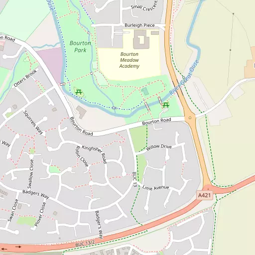 Map of The Badgers