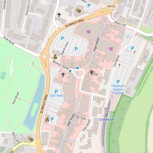 Map of The Broadway