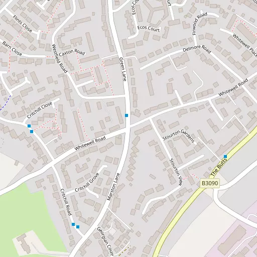 Map of The Butts