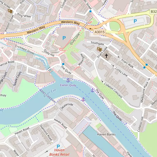 Map of The Quay