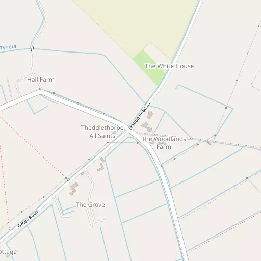 Map of Theddlethorpe All Saints
