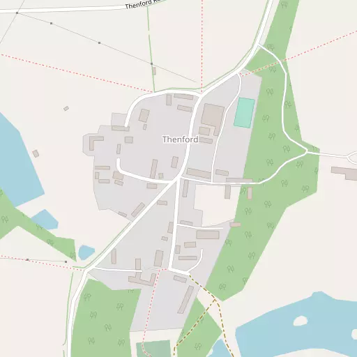 Map of Thenford