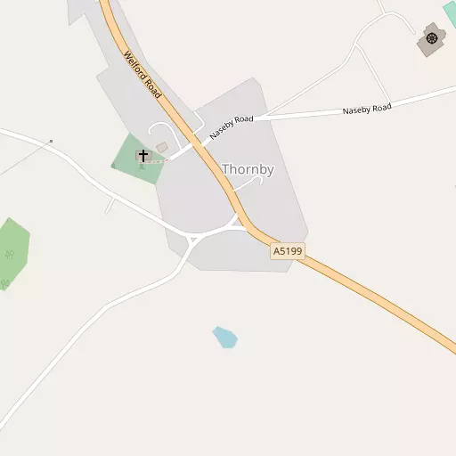 Map of Thornby