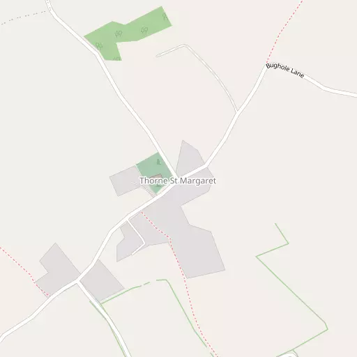 Map of Thorne St Margaret