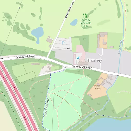 Map of Thorney