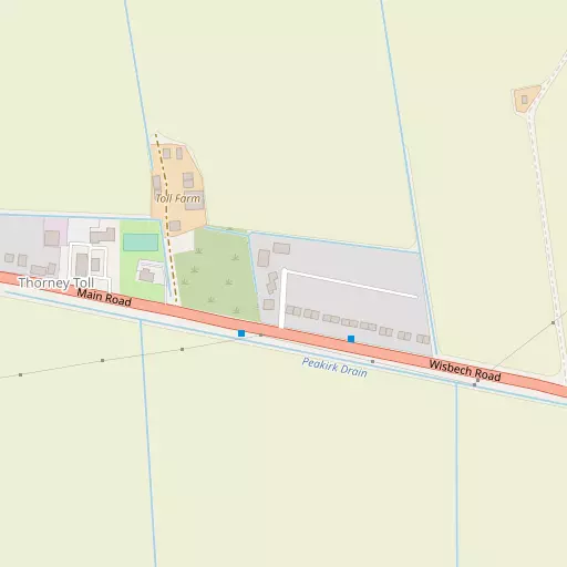 Map of Thorney Toll