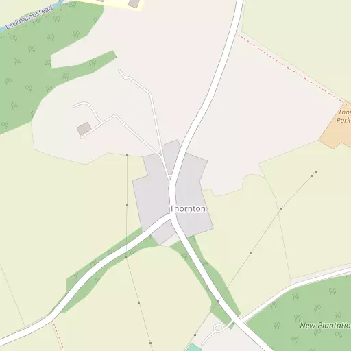 Map of Thornton