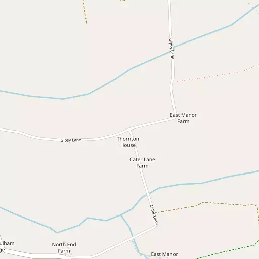 Map of Thornton le Moor