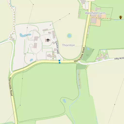Map of Thornton