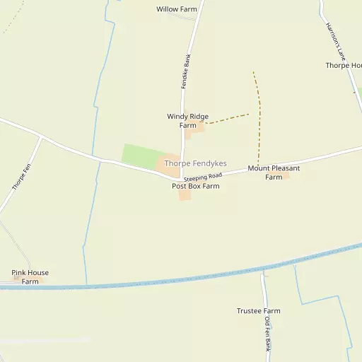 Map of Thorpe Fendykes