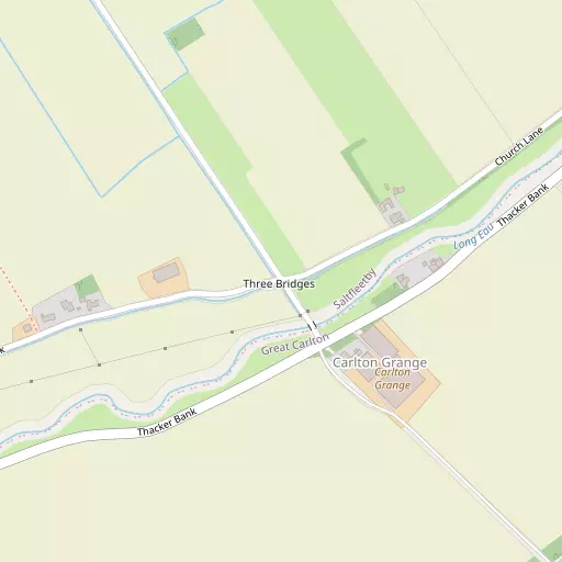 Map of Three Bridges