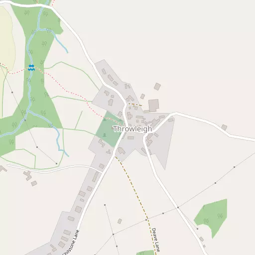 Map of Throwleigh