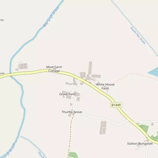 Map of Thurlby