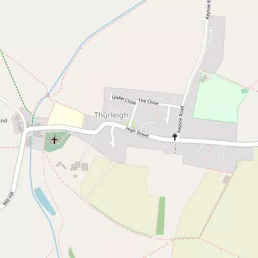 Map of Thurleigh