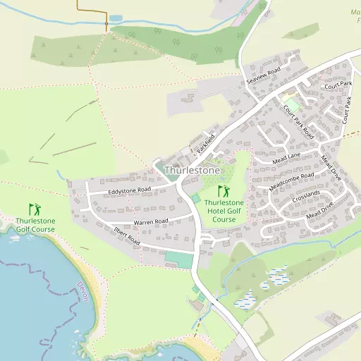 Map of Thurlestone