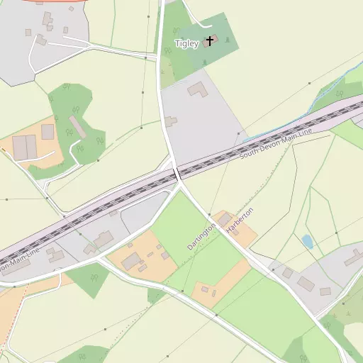 Map of Tigley