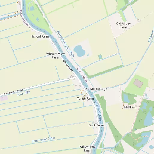 Map of Timberland Dales