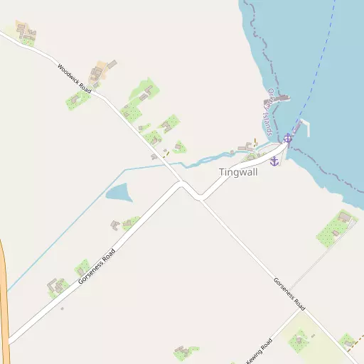 Map of Tingwall