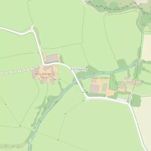 Map of Titchberry