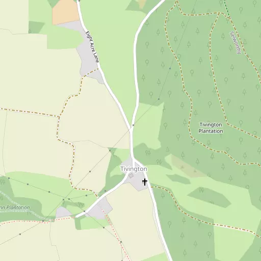 Map of Tivington