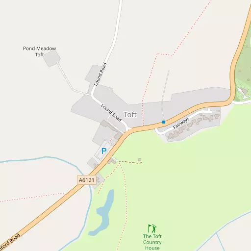 Map of Toft