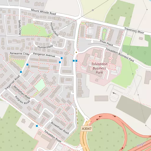 Map of Tolvaddon