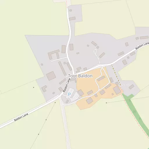 Map of Toot Baldon