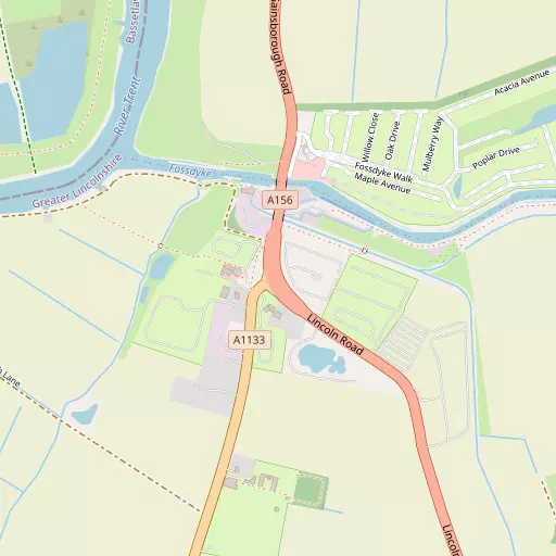 Map of Torksey Lock