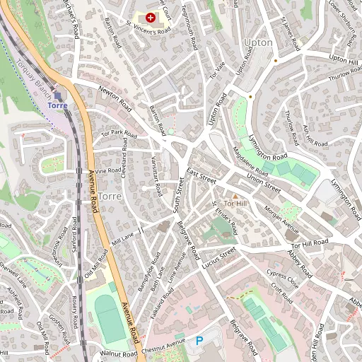 Map of Torre