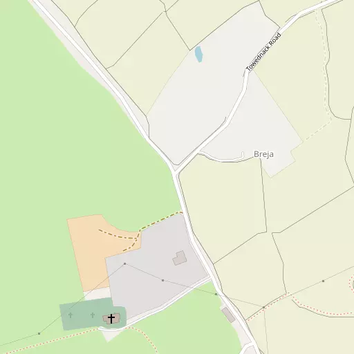 Map of Towednack