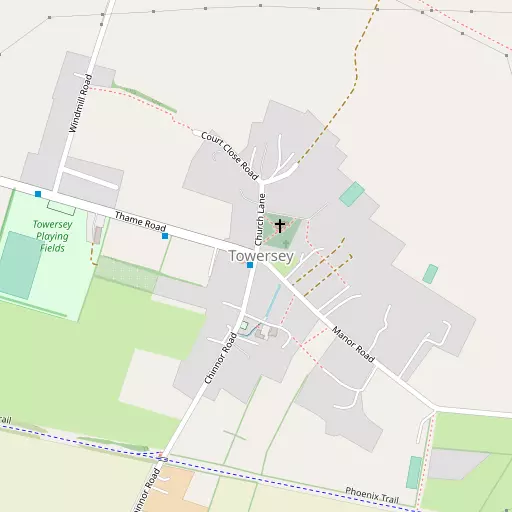Map of Towersey