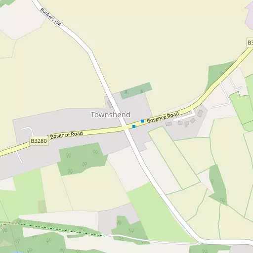 Map of Townshend