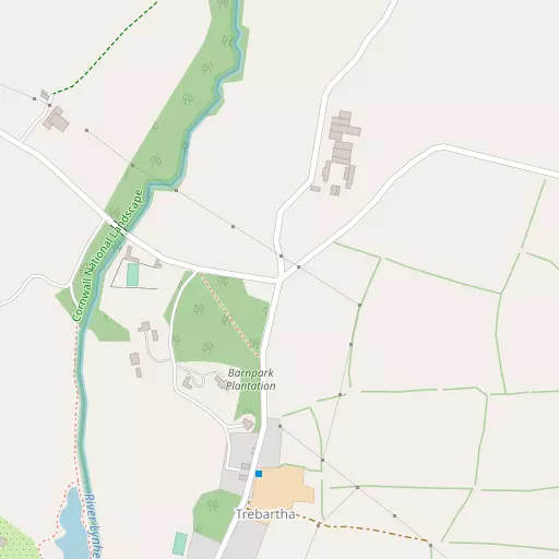 Map of Trebartha