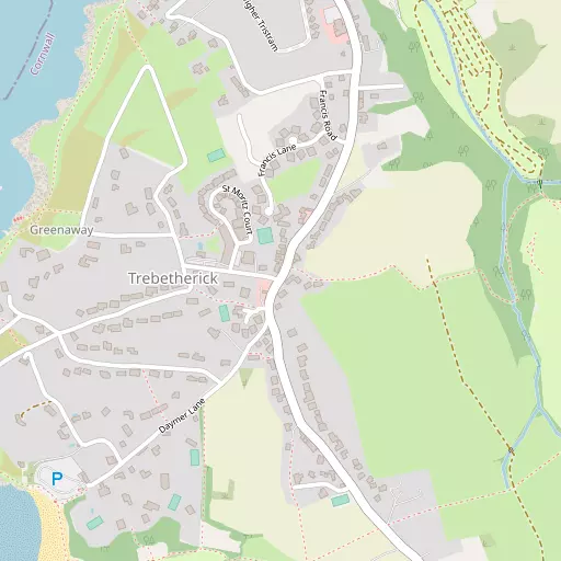 Map of Trebetherick