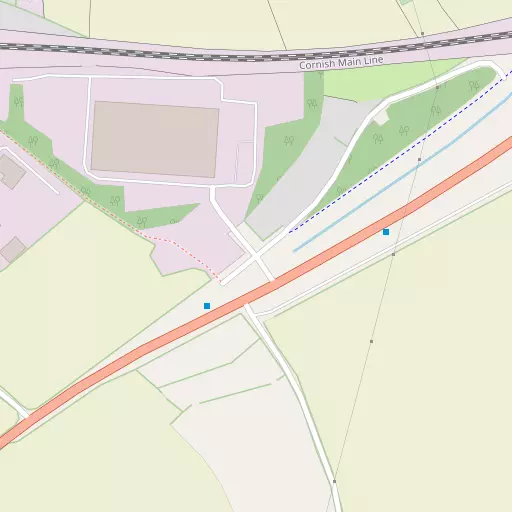 Map of Treburgie Water