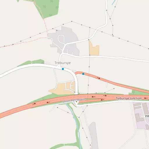 Map of Trebursye
