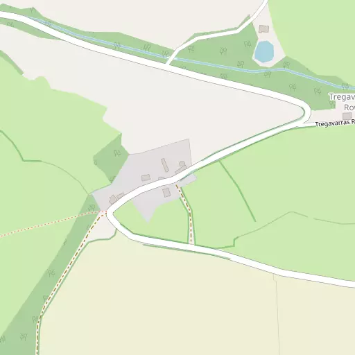 Map of Tregavarras