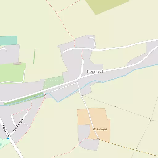 Map of Tregeseal