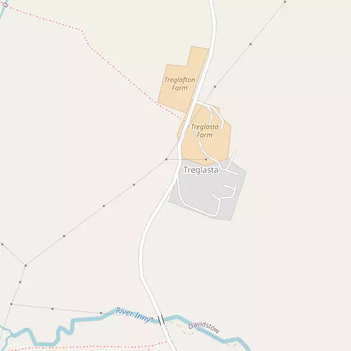 Map of Treglasta