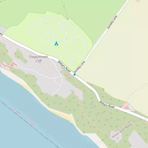 Map of Tregonhawke