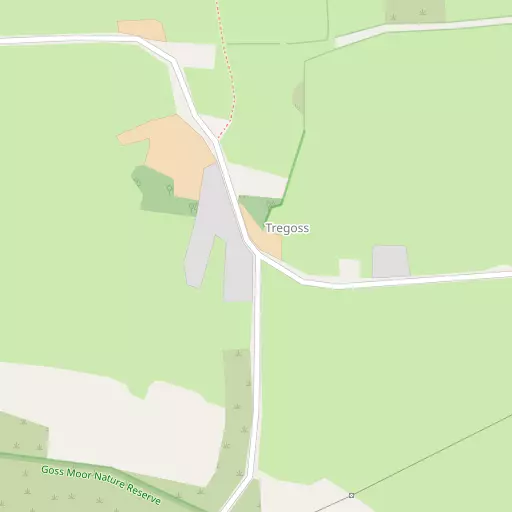 Map of Tregoss
