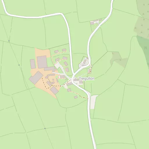 Map of Tregullon