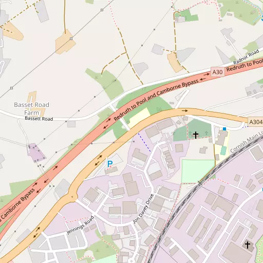 Map of Treleigh