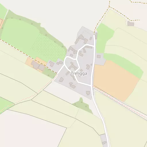 Map of Treligga