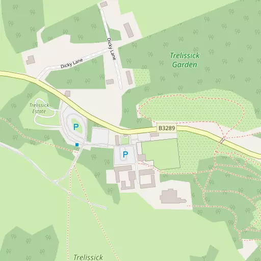 Map of Trelissick
