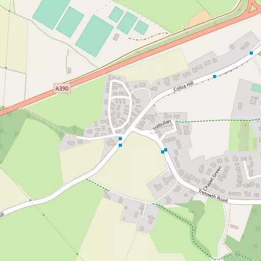 Map of Trelowth