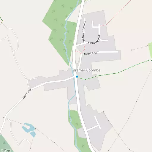 Map of Tremar Coombe