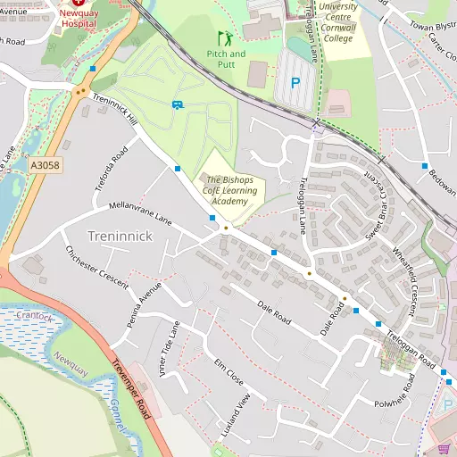 Map of Treninnick
