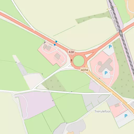 Map of Trerulefoot